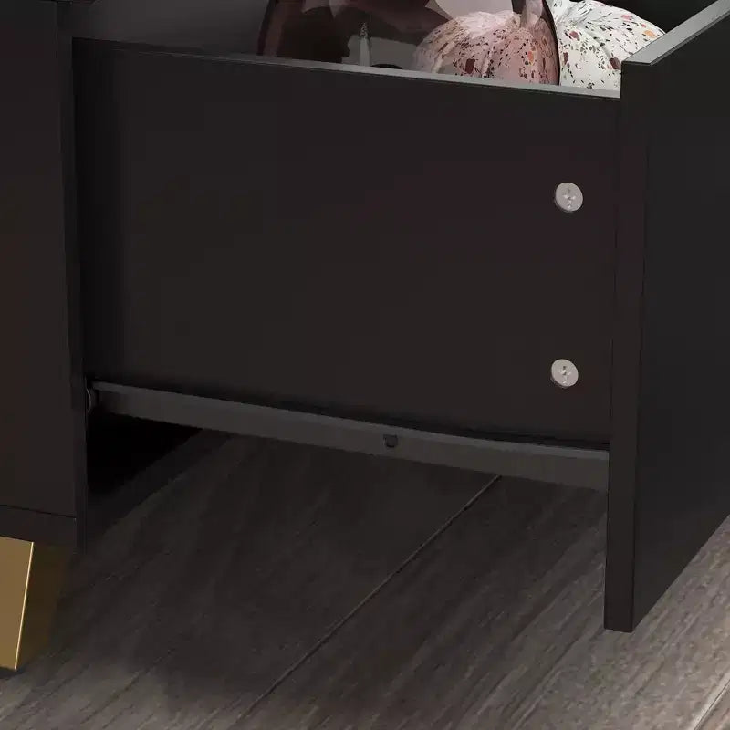 Meuble TV extensible avec tiroirs de rangement