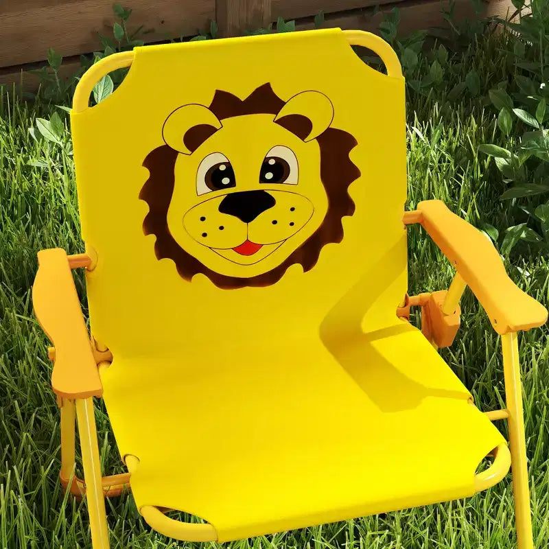 Ensemble table de pique-nique et chaises pour enfants avec parasol, 2 chaises pliantes, pour jardin et terrasse