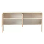 Meuble de rangement avec tiroirs et étagères pour salon – Blanc