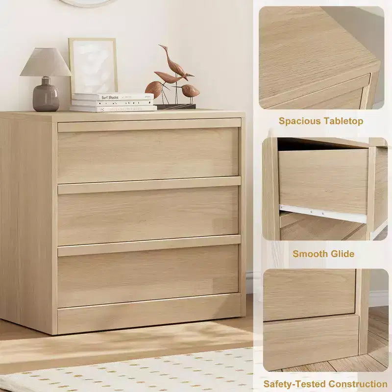 Commode à 4 tiroirs avec rangement – Chambre, chambre d'enfant et entrée
