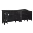 Bahut/Buffet Mid-century avec 4 Portes et 4 Étagères