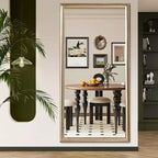 Miroir pleine longueur 70x32 pouces avec cadre en bois