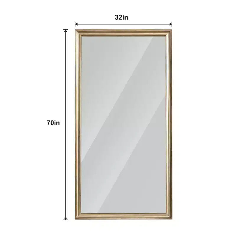 Miroir pleine longueur 70x32 pouces avec cadre en bois
