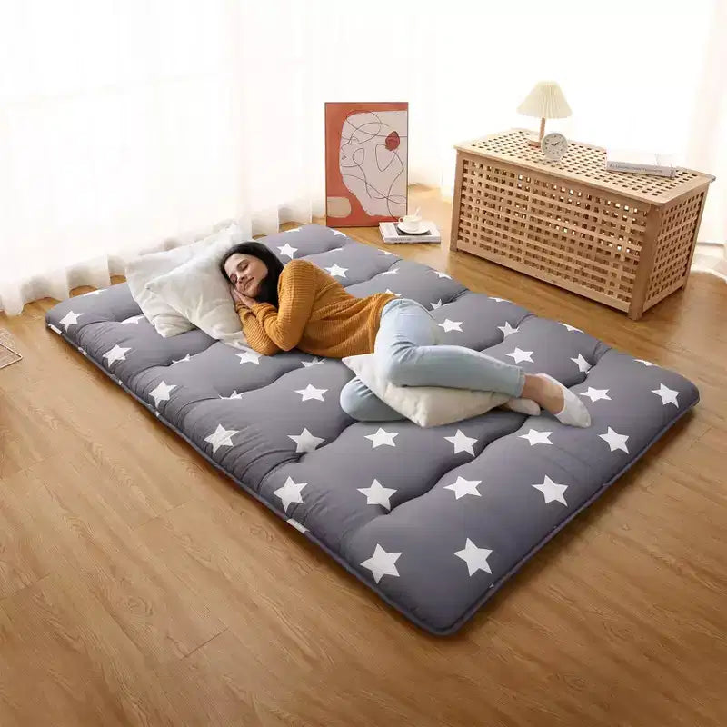 Matelas de sol japonais Futon – Tapis de couchage pliable et enroulable