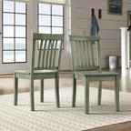 Chaises de salle à manger Mission Back Wood (Lot de 2)