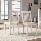 Chaises de salle à manger Mission Back Wood (Lot de 2)