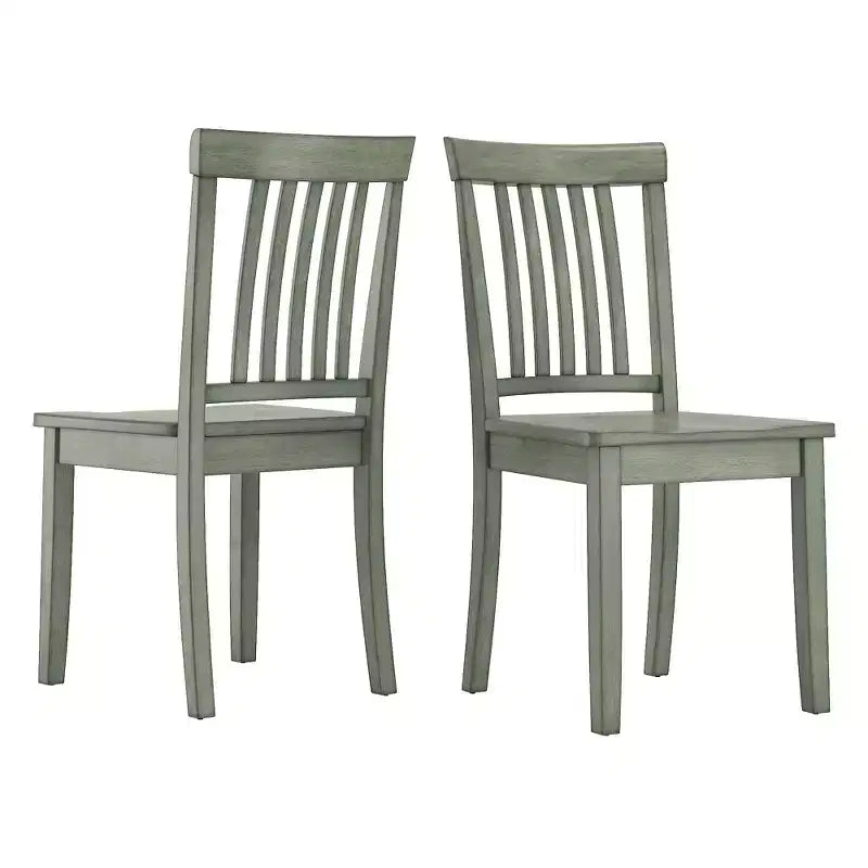 Chaises de salle à manger Mission Back Wood (Lot de 2)