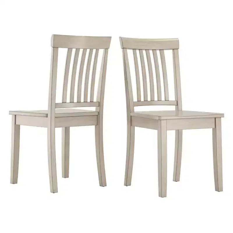 Chaises de salle à manger Mission Back Wood (Lot de 2)