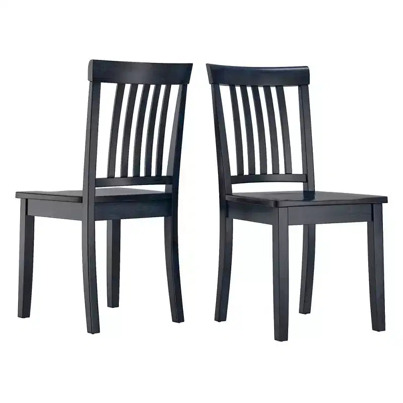 Chaises de salle à manger Mission Back Wood (Lot de 2)