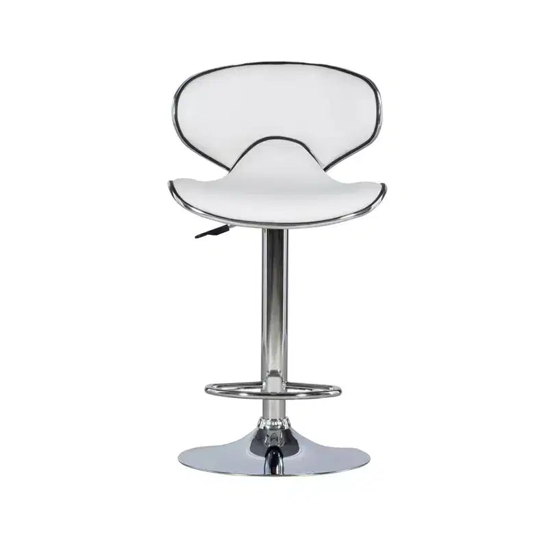Tabouret de bar réglable en hauteur avec assise rembourrée
