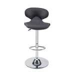 Tabouret de bar réglable en hauteur avec assise rembourrée