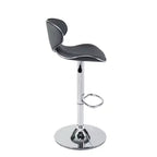 Tabouret de bar réglable en hauteur avec assise rembourrée