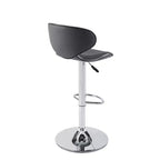 Tabouret de bar réglable en hauteur avec assise rembourrée