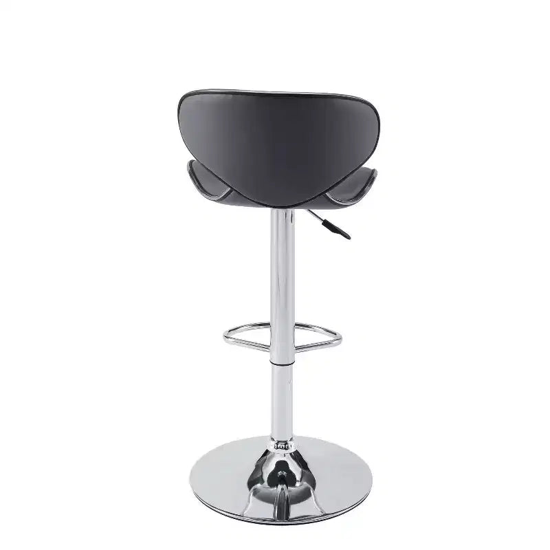 Tabouret de bar réglable en hauteur avec assise rembourrée