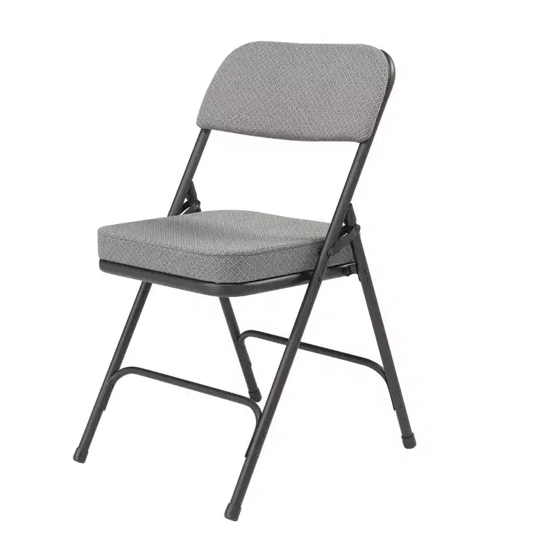 Lot de 2 chaises pliantes rembourrées