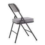 Lot de 2 chaises pliantes rembourrées