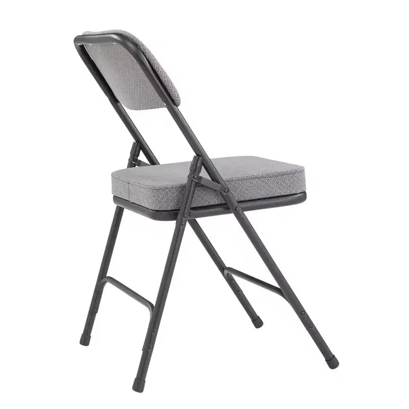 Lot de 2 chaises pliantes rembourrées