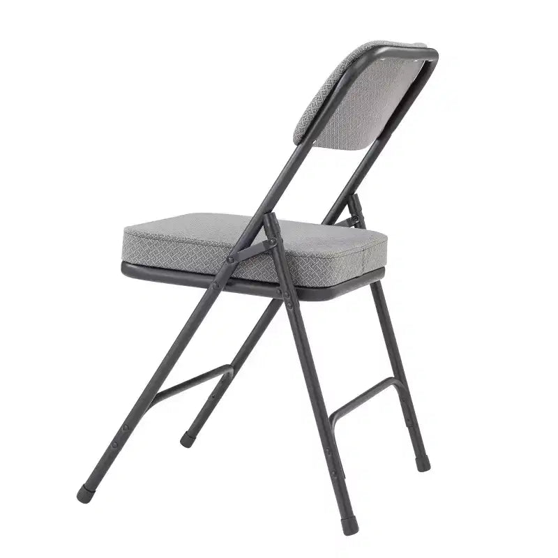Lot de 2 chaises pliantes rembourrées