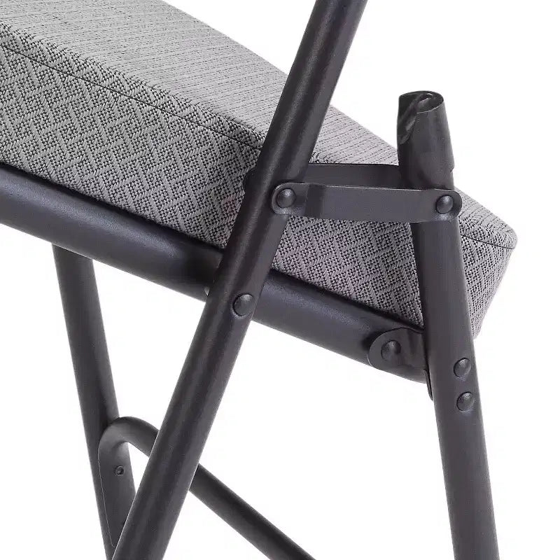 Lot de 2 chaises pliantes rembourrées