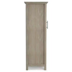 Armoire porte-bouteilles haute capacité avec porte en verre trempé