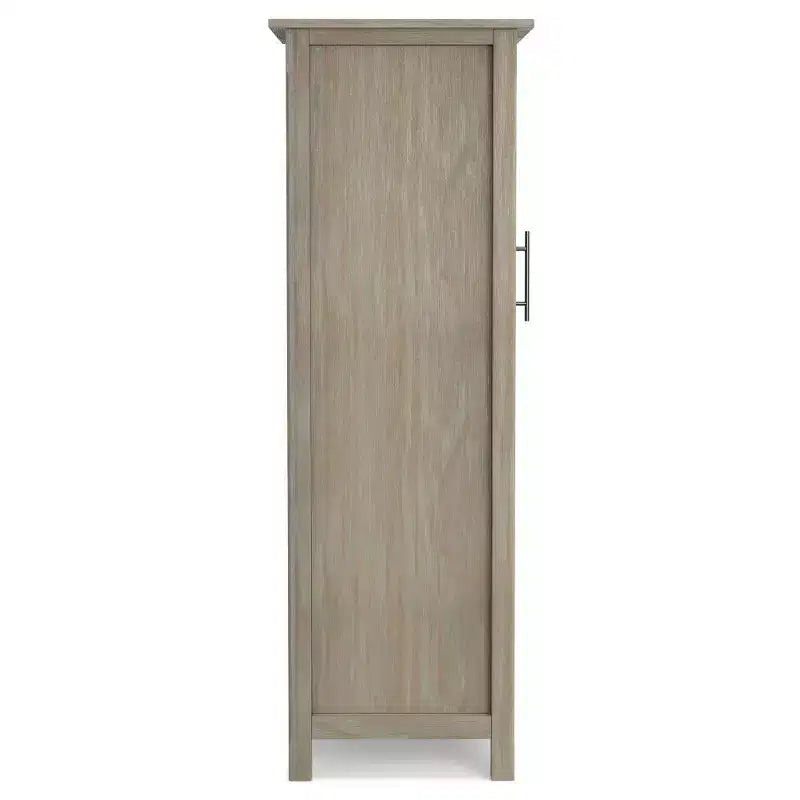 Armoire porte-bouteilles haute capacité avec porte en verre trempé