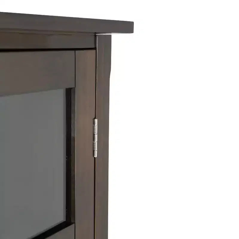 Armoire porte-bouteilles haute capacité avec porte en verre trempé