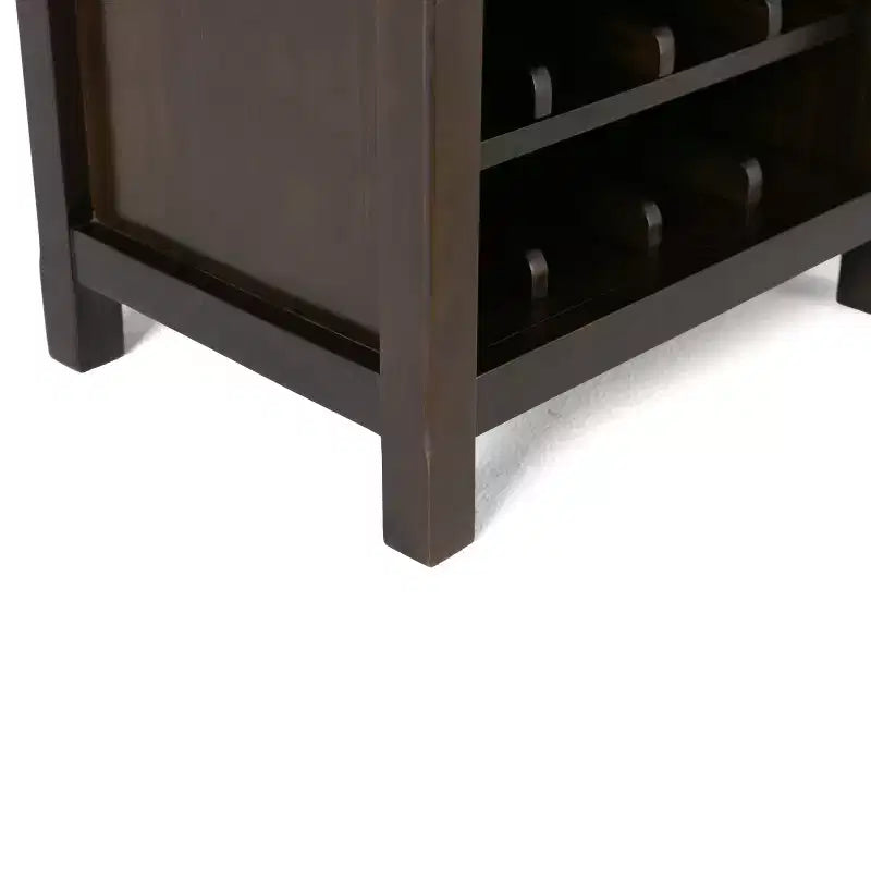 Armoire porte-bouteilles haute capacité avec porte en verre trempé