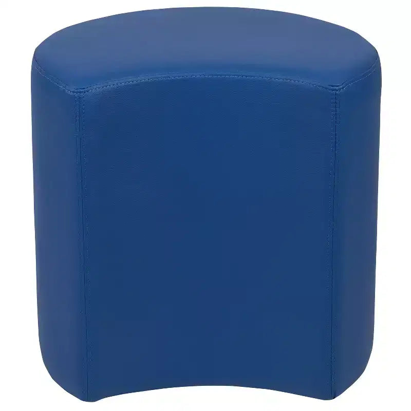 Pouf modulaire en forme de lune de 45 cm pour salles de classe et espaces communs