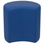 Pouf modulaire en forme de lune de 45 cm pour salles de classe et espaces communs
