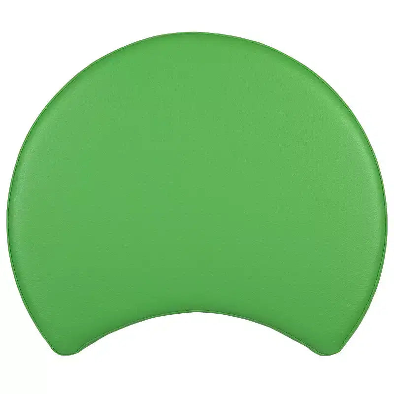 Pouf modulaire en forme de lune de 45 cm pour salles de classe et espaces communs