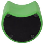 Pouf modulaire en forme de lune de 45 cm pour salles de classe et espaces communs