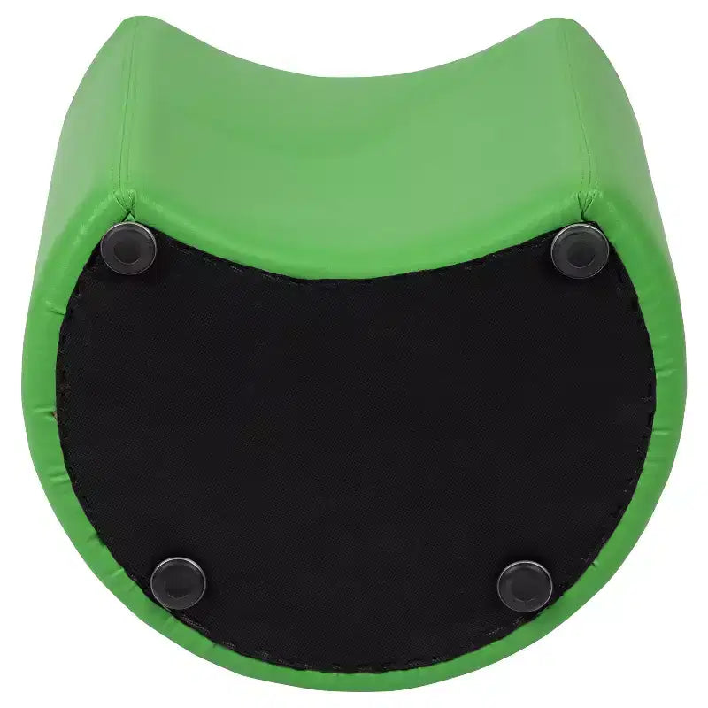 Pouf modulaire en forme de lune de 45 cm pour salles de classe et espaces communs