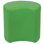 Pouf modulaire en forme de lune de 45 cm pour salles de classe et espaces communs