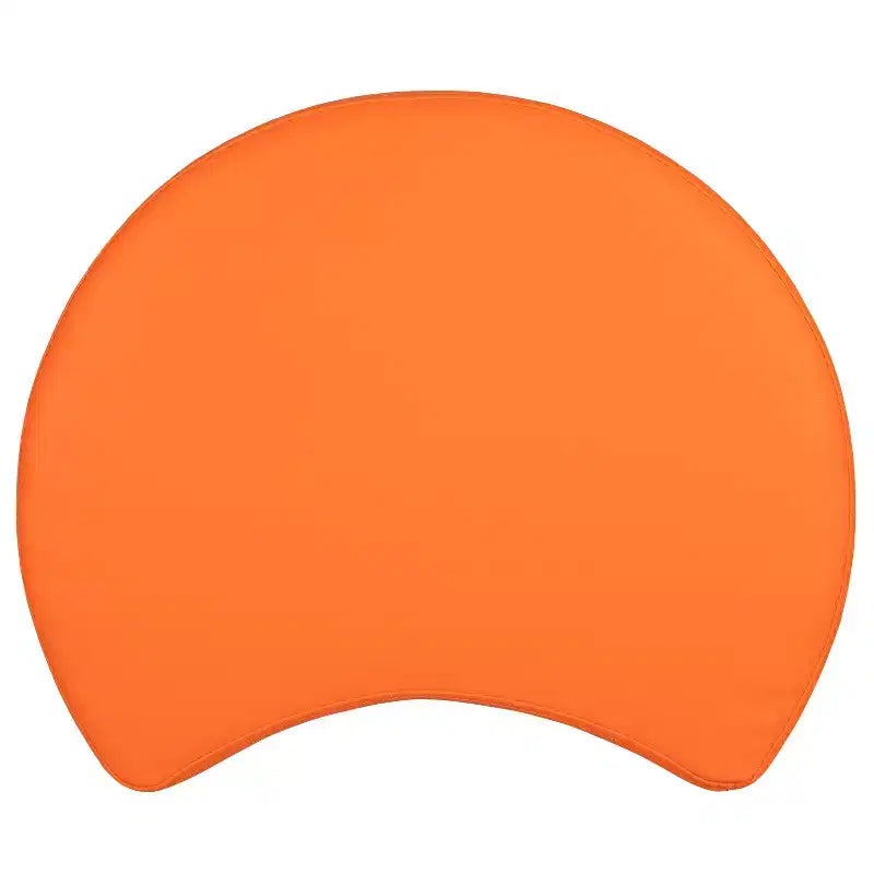 Pouf modulaire en forme de lune de 45 cm pour salles de classe et espaces communs