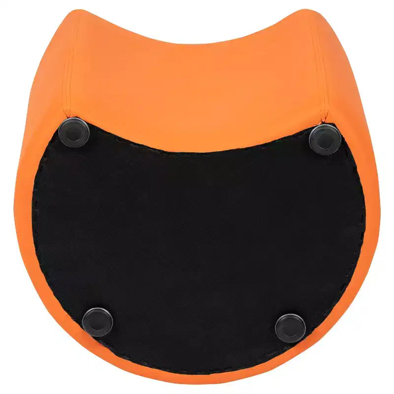 Pouf modulaire en forme de lune de 45 cm pour salles de classe et espaces communs