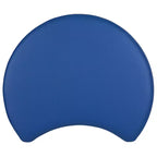 Pouf modulaire en forme de lune de 45 cm pour salles de classe et espaces communs