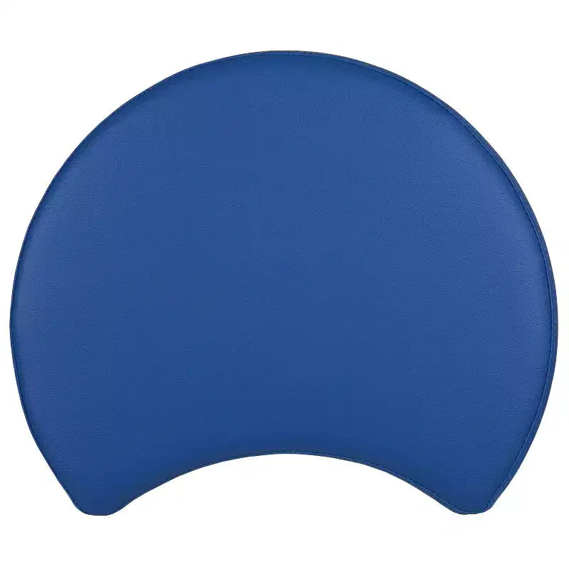 Pouf modulaire en forme de lune de 45 cm pour salles de classe et espaces communs