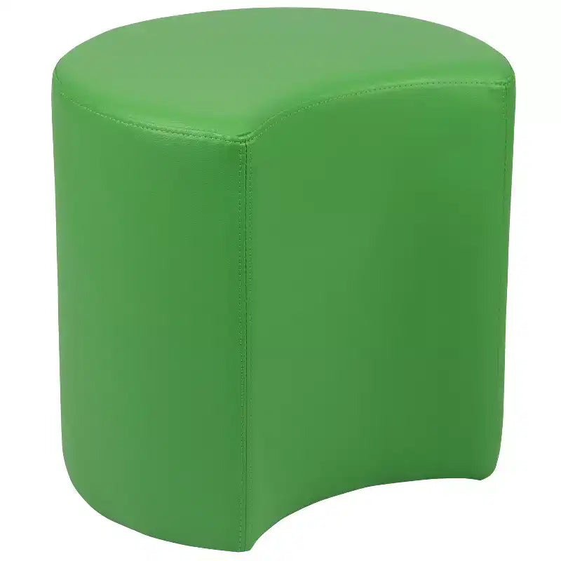 Pouf modulaire en forme de lune de 45 cm pour salles de classe et espaces communs