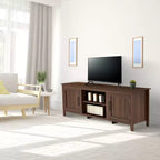 Meuble TV de 178 cm avec rangements et étagères