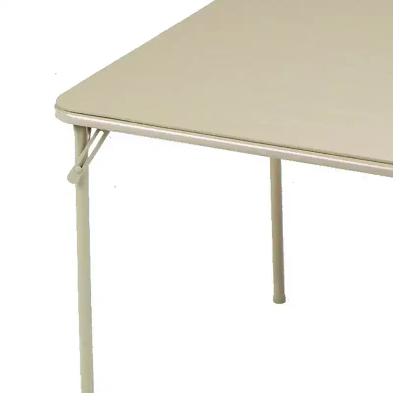 Table pliante carrée en métal de 34 x 34 pouces