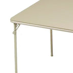 Table pliante carrée en métal de 34 x 34 pouces